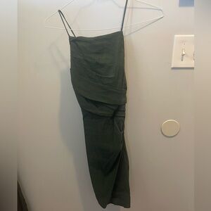 Dark green Zara dress